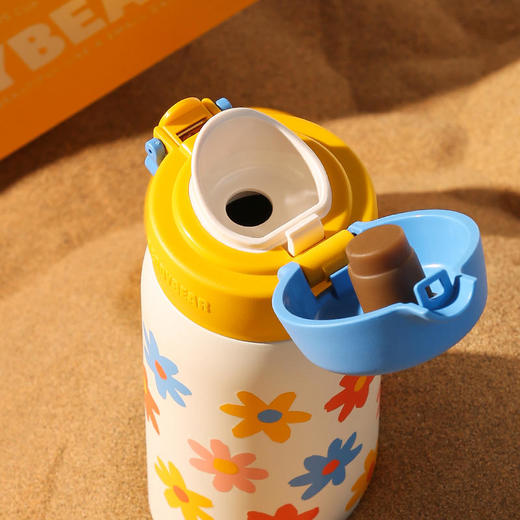 杯具熊车载运动水壶不锈钢真空小容量户外男女学生保温保冷杯 商品图1