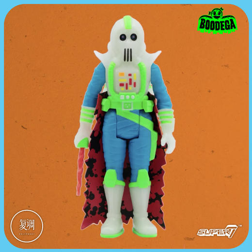 现货 Super7 弒星幽灵 Phantom Starkiller挂卡 地台 玩具组 SDCC限定 商品图5