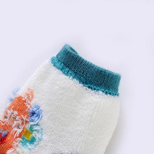 英氏秋冬新品儿童加厚保暖袜子婴儿2双装棉袜中筒袜YIWBJ31069A01 商品图2