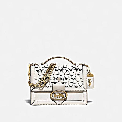 【直播】COACH 花卉嵌花 RILEY 22顶部手柄手袋 商品图0