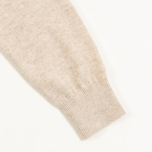 METTE羊绒世家21年新品女士100%山羊绒衫菱形图案圆领套头针织衫 商品图4