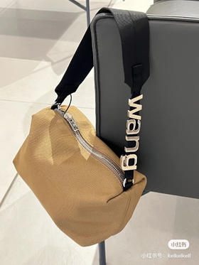 2021秋冬大王帆布字母腋下包-卡其