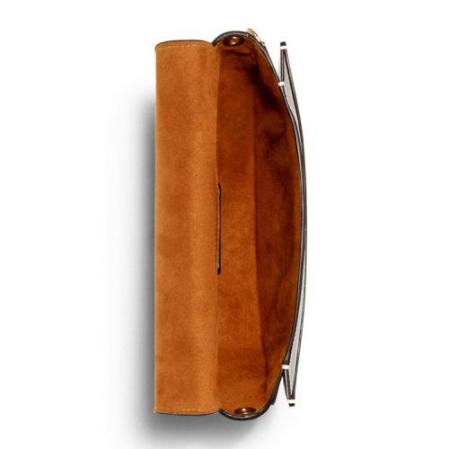 COACH/蔻驰 ELLEN系列女士PVC配皮磁扣封口外部开放式口袋可拆卸式皮带时尚单肩包斜挎包女包 C1430IMAA8 商品图11