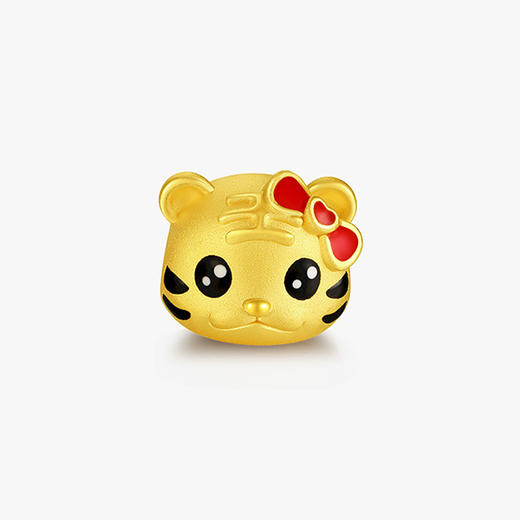 潮宏基爱乐虎系列虎小妹足金串珠 商品图2