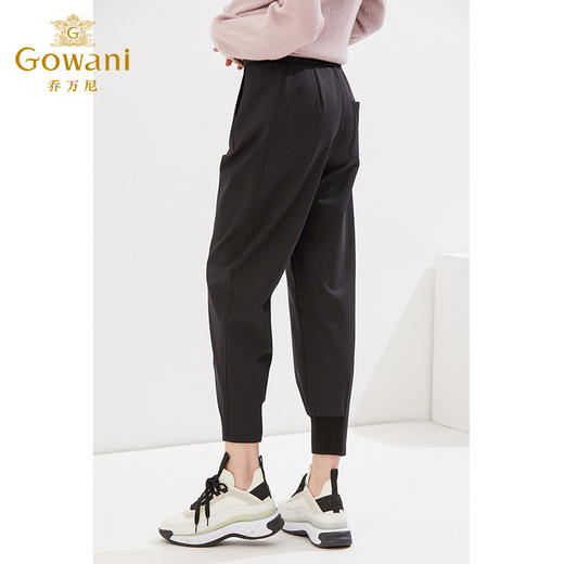 乔万尼秋冬新款休闲裤弹力针织保暖舒适运动休闲长裤EI4F561 商品图4