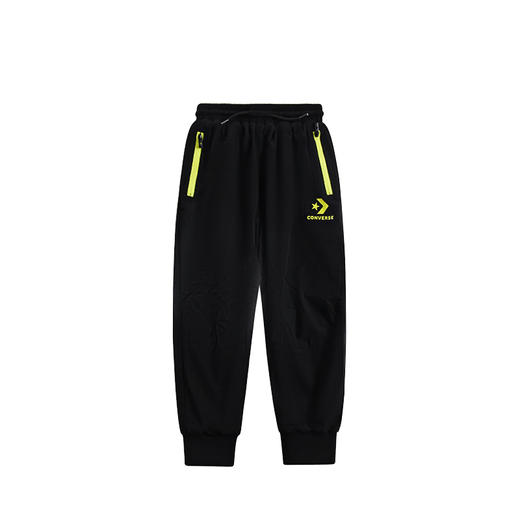 Converse匡威童装冬男儿童加厚绒梭织防风运动长裤子CV2142026 商品图0