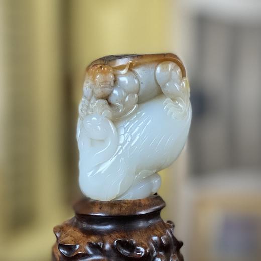 和田玉（白玉）籽料挂件--龙龟贺寿245.42g 商品图2