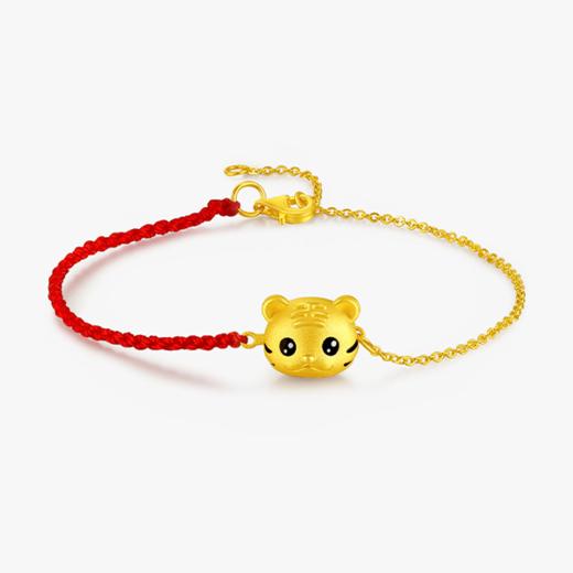 潮宏基爱乐虎系列足金手链 商品图2