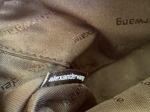 2021秋冬大王帆布字母腋下包-红色 商品图7