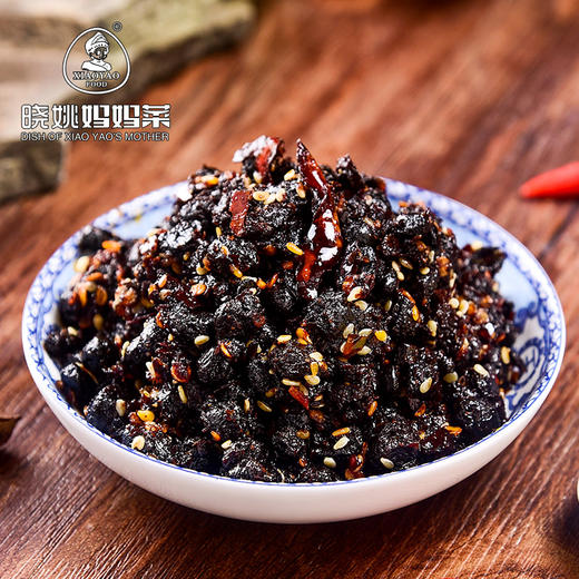【消费助农】晓姚恩施土家 油豆豉 200g*3袋 商品图0