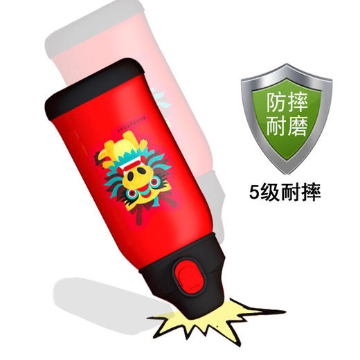 王一博同款韩国Beddybear/杯具熊 十二生肖系列儿童三盖保温水杯礼盒款630ml 商品图7