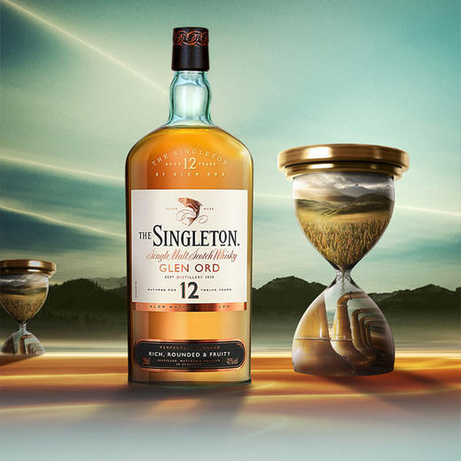 singleton苏格登12年200ml旅行礼盒限量格兰欧德苏格兰单一麦芽威士忌