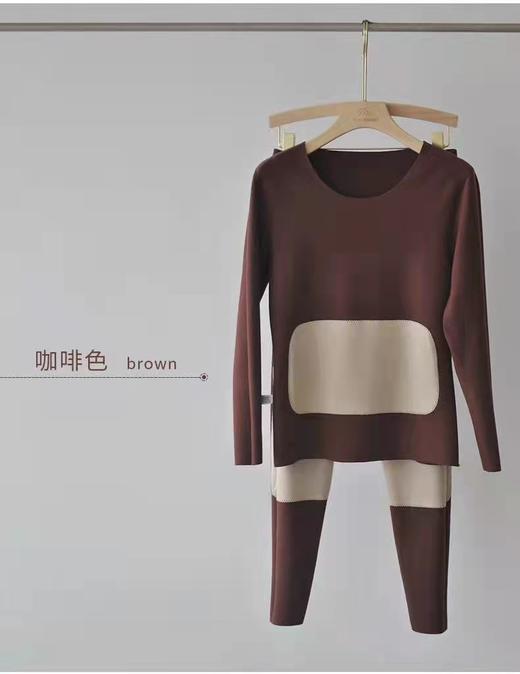 竹纤维女士羊毛护膝护腰保暖套370 商品图4