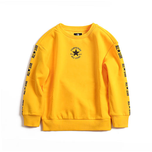 converse匡威商场同款童衣秋冬经典logo柠檬黄套头卫衣CV2142114 商品图2