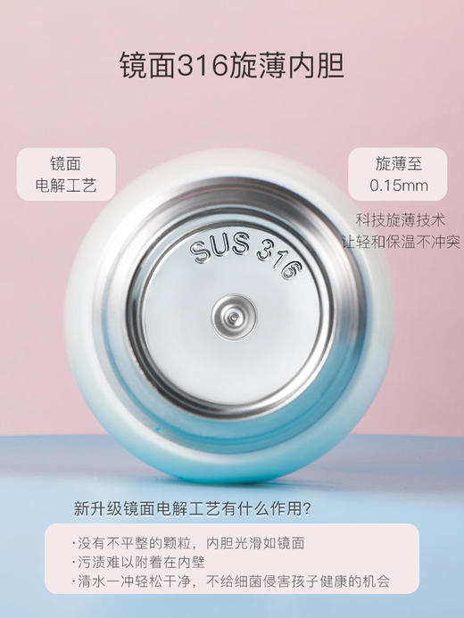 王一博同款韩国Beddybear/杯具熊 十二生肖系列儿童三盖保温水杯礼盒款630ml 商品图2