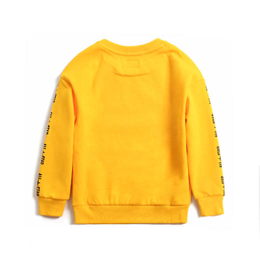 converse匡威商场同款童衣秋冬经典logo柠檬黄套头卫衣CV2142114 商品图3