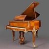 独角鹿西洋古董法国家具大师与Erard桃花心木铜鎏金装饰三角钢琴 商品缩略图0