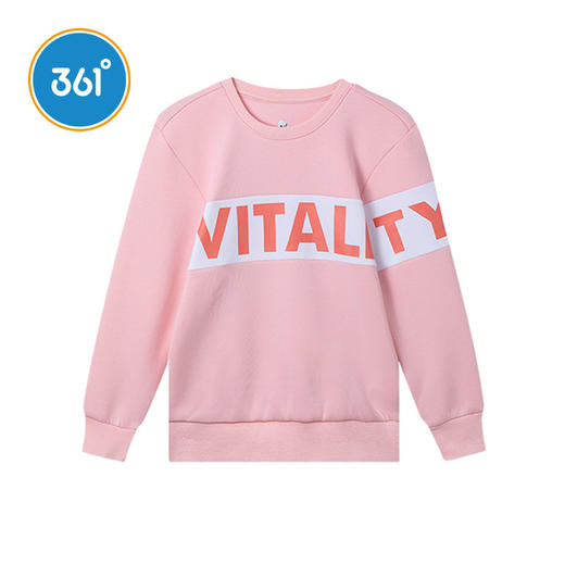 小361女童套头卫衣厚款绒衫2021冬季新款大童儿童上衣k62041301 商品图0