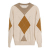 METTE羊绒世家21年新品女士100%山羊绒衫菱形图案圆领套头针织衫 商品缩略图5