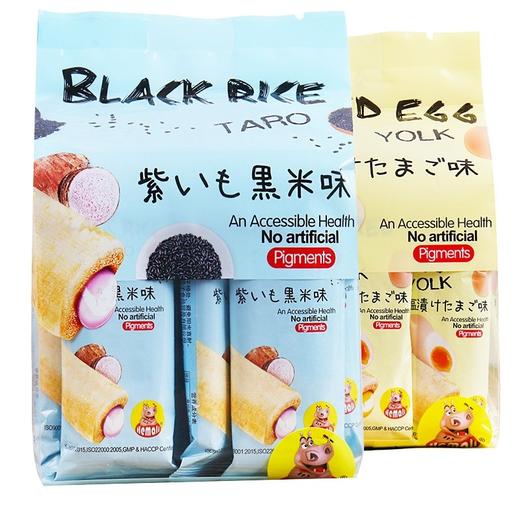 越南河马莉糙米饼膨化零食米饼夹心谷物棒糙米棒150g 商品图0