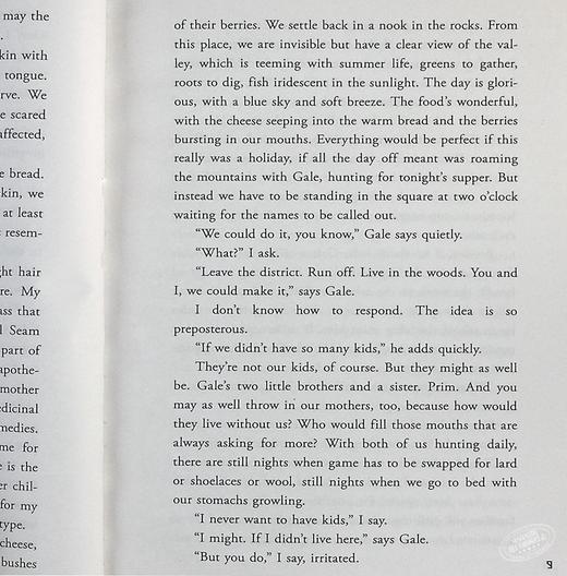 饥饿游戏1 英文原版小说 The Hunger Games Trilogy英文版 电影原著正版小说书籍 燃烧的女孩 嘲笑鸟 科幻小说 正版 商品图6