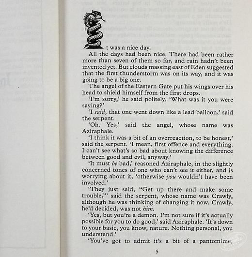 【中商原版】好兆头 电视剧版本 Good Omens 英文原版 Neil Gaiman Terry Pratchett 商品图4