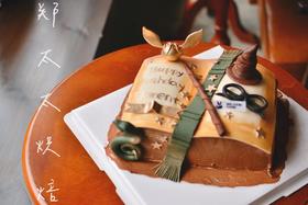 哈利波特书本半翻糖造型款