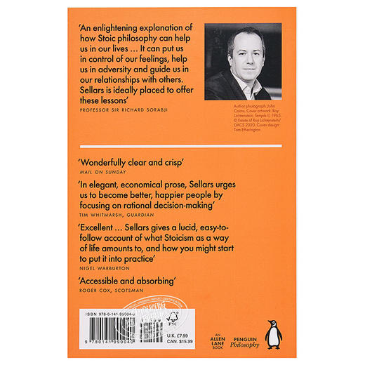 预售 【中商原版】我们可以坦然接受不可控并尽力而为 斯多葛哲学 斯多葛生活哲学 Lessons in Stoicism 英文原版 John Sellars 商品图1