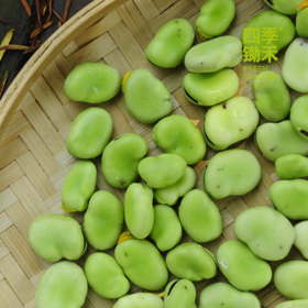 新鲜蚕豆仁250g（带皮）又叫兰花豆，带硬壳的不易氧化更新鲜哦