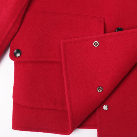 麦克斯菲瑞100%绵羊毛短款大衣mg4a242 商品图2