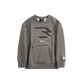 耐克-童衣类（冬）E1大童套头无帽卫衣岩层灰