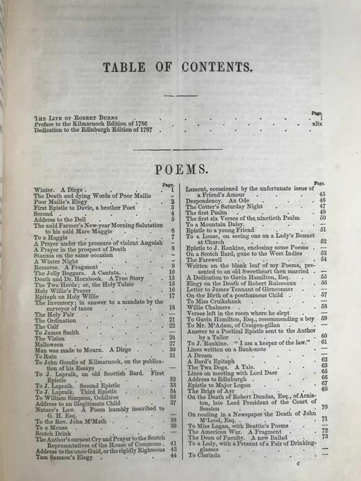 约19世纪后期 彭斯作品全集 近百幅版画插图 真皮精装16开 商品图7