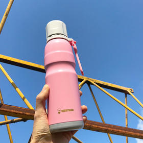 杯具熊运动水杯子男女大容量成人户外健身保温水壶便携茶杯随手杯