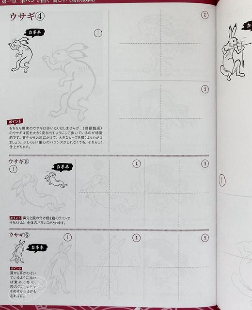 【中商原版】用毛笔描绘的日本画中的动物们 日文原版 筆ペンで描く日本画の動物たち 商品图5