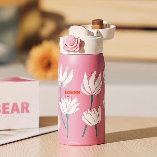 杯具熊车载运动水壶不锈钢真空小容量户外男女学生保温保冷杯 商品图3