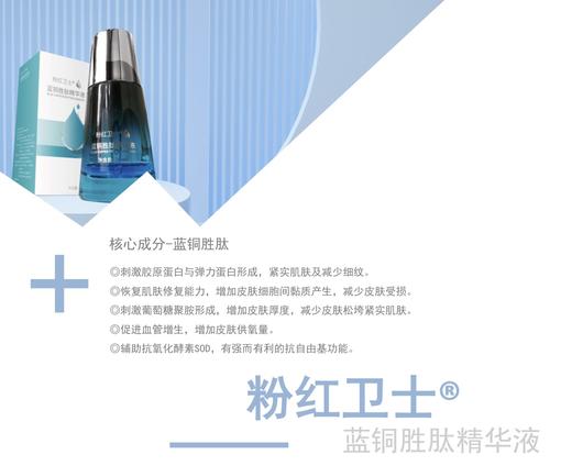 粉红卫士蓝铜胜肽精华液30ml 商品图1