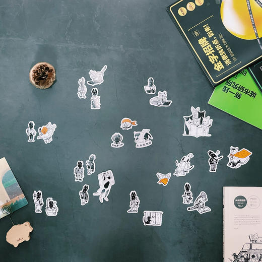 《猫狗双全》订制贴纸 商品图0