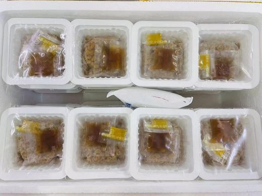 即食国产冷冻纳豆小粒日本生产工艺  50g*32杯/箱 （山东省内顺丰包邮，其他省联系客服补差价） 商品图2