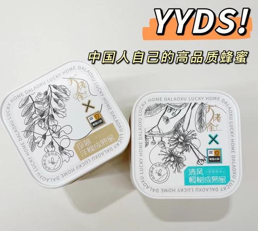 幸运小筑 | 蜂蜜250g 清风椴树成熟蜜/洋槐成熟蜜 商品图1