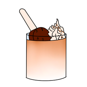 咖啡1万种喝法｜🍫雪糕拿铁