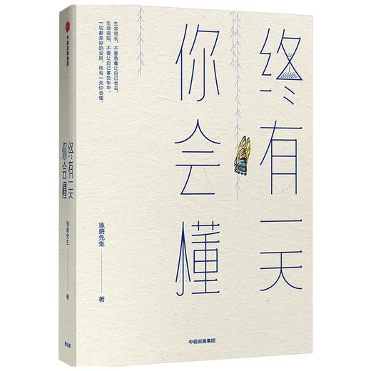 终有一天你会懂 琢磨先生著 渐悟获取幸福的高级活法 以幽默的方式过一生中信出版社图书 正版 商品图1