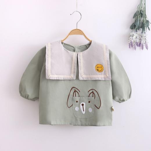 【内有防水 易洗便捷】宝宝罩衣 儿童吃饭围兜可爱外穿春秋长袖反穿衣护衣防水防污保暖护衣 商品图12