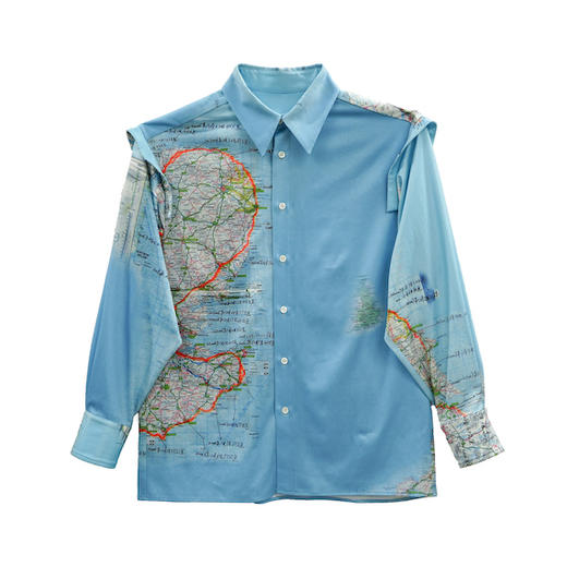 衬衣-十点睡觉X何云昌《石头英国漫游记》 商品图0