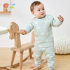 贝贝怡新款男女宝宝儿童秋冬季加厚保暖内衣家居服两件套套装 商品缩略图1