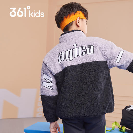 小361男童加厚羊羔绒外套2021冬季新款k52141604 商品图1