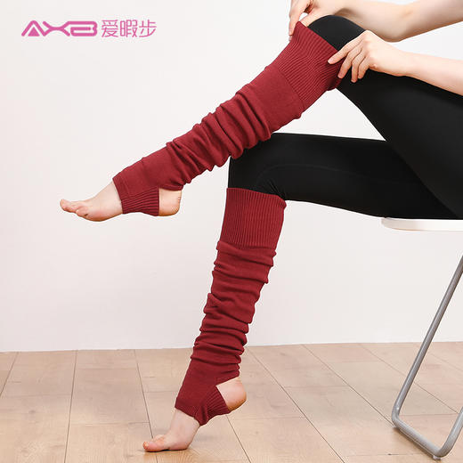 2021瑜伽护腿袜套秋冬季新款踩脚瑜伽袜A21WT02 商品图8