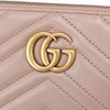 GUCCI/古驰  女士黑色牛皮双G上拉链斜挎包单肩包女包 443447-DRW1T-1000 商品缩略图8