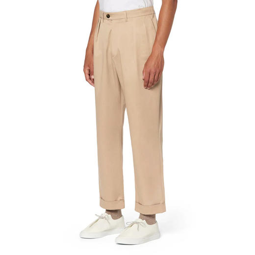 英国 MACKINTOSH PLEATED CHINO 英伦军事风卡其休闲裤 长裤 商品图0