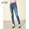 EITIE爱特爱春季新款简约通勤时尚显瘦小脚修身牛仔裤长裤女A2205903 商品缩略图0