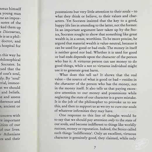 预售 【中商原版】我们可以坦然接受不可控并尽力而为 斯多葛哲学 斯多葛生活哲学 Lessons in Stoicism 英文原版 John Sellars 商品图6